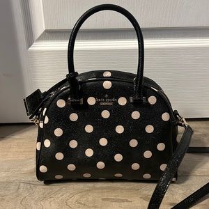 Like new! Kate Spade Polka Dot Shoulder or Crossbody Handbag!